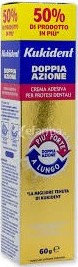 KUKIDENT PLUS DOPPIA AZIONE CREMA ADESIVA PER PROTESI DENTARIE 60 G - Farmacia Murachelli Di Putelli dr. Giovanni