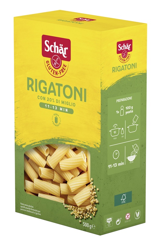 SCHAR RIGATONI 500 G - Farmacia Murachelli Di Putelli dr. Giovanni