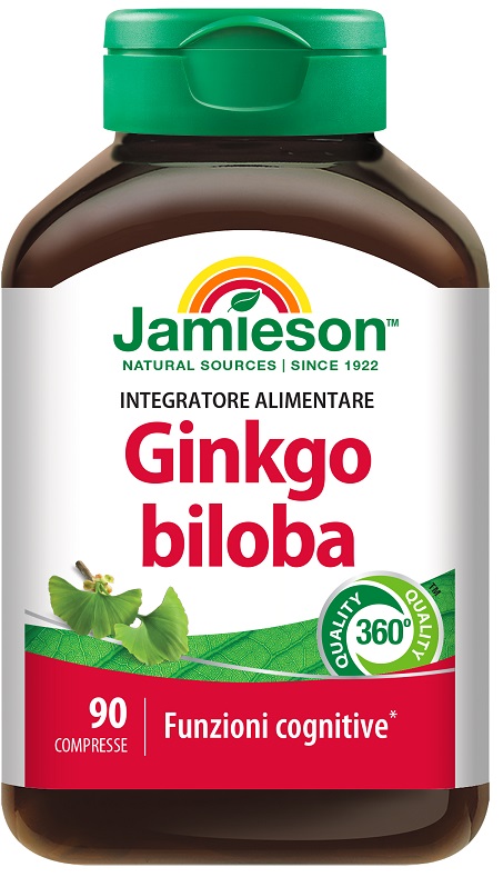 JAMIESON GINKGO BILOBA 90 COMPRESSE - Farmacia Murachelli Di Putelli dr. Giovanni