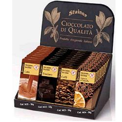 STAINER TAVOLETTA DI CIOCCOLATO AL LATTE SENZA ZUCCHERO E SENZA GLUTINE 50 G - Farmacia Murachelli Di Putelli dr. Giovanni