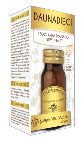 DAUNADIECI 100 PASTIGLIE - Farmacia Murachelli Di Putelli dr. Giovanni