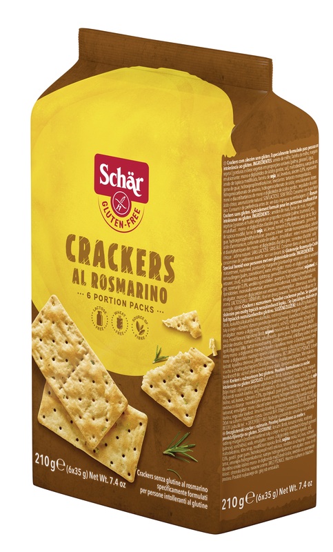 SCHAR CRACKERS AL ROSMARINO 6 CONFEZIONI DA 35 G - Farmacia Murachelli Di Putelli dr. Giovanni