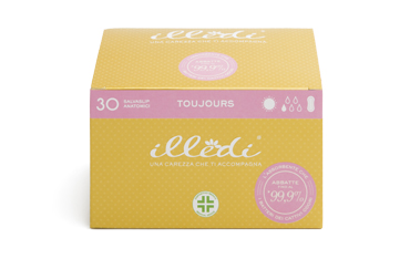 ILLEDI TOUJOURS SALVASLIP ANATOMICI COTONE ORGANIC 30 PEZZI - Farmacia Murachelli Di Putelli dr. Giovanni
