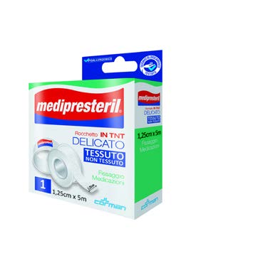 CEROTTO IN ROCCHETTO TNT MEDIPRESTERIL DELICATO M5X1,25CM - Farmacia Murachelli Di Putelli dr. Giovanni