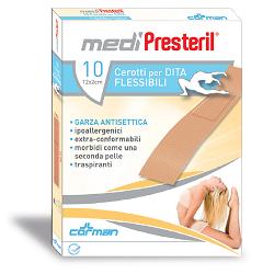 CEROTTO PER DITA MEDIPRESTERIL FLESSIBILE 12X2CM 10 PEZZI - Farmacia Murachelli Di Putelli dr. Giovanni