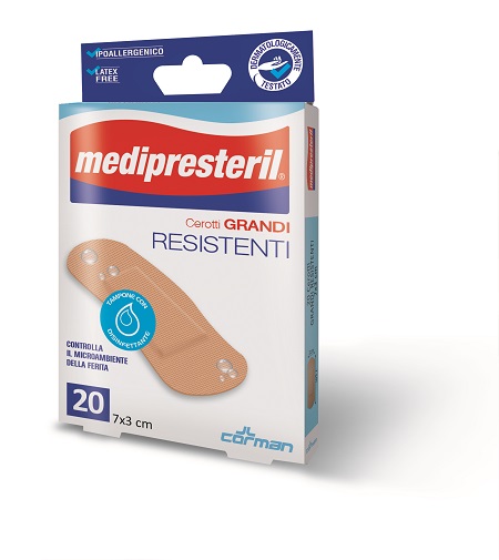 CEROTTO MEDIO MEDIPRESTERIL RESISTENTE 7X2CM 20 PEZZI - Farmacia Murachelli Di Putelli dr. Giovanni