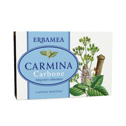 CARMINA CARBONE 24 CAPSULE VEGETALI 12 G - Farmacia Murachelli Di Putelli dr. Giovanni