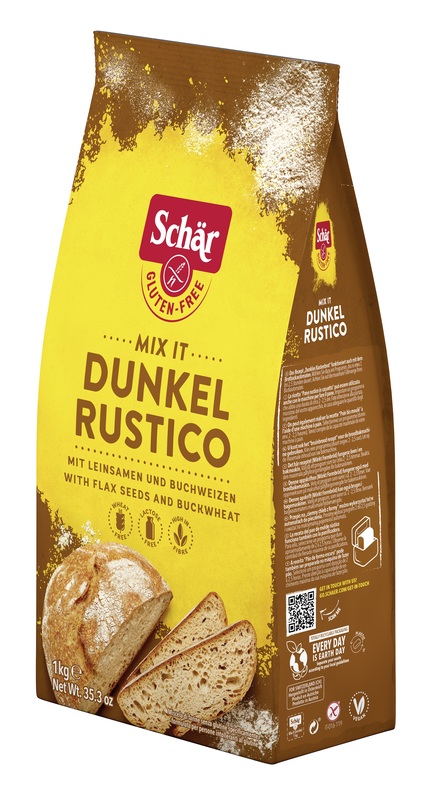 SCHAR MIX IT DUNKEL RUSTICO SENZA GLUTINE SENZA LATTOSIO 1 KG - Farmacia Murachelli Di Putelli dr. Giovanni