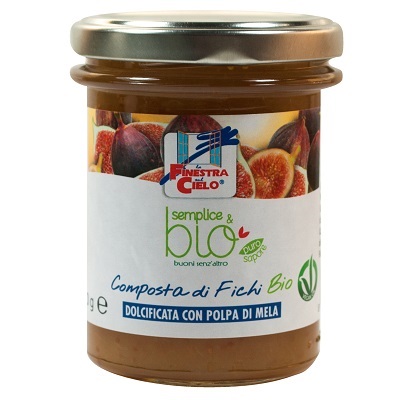 COMPOSTA DI FICHI BIO 220 G - Farmacia Murachelli Di Putelli dr. Giovanni
