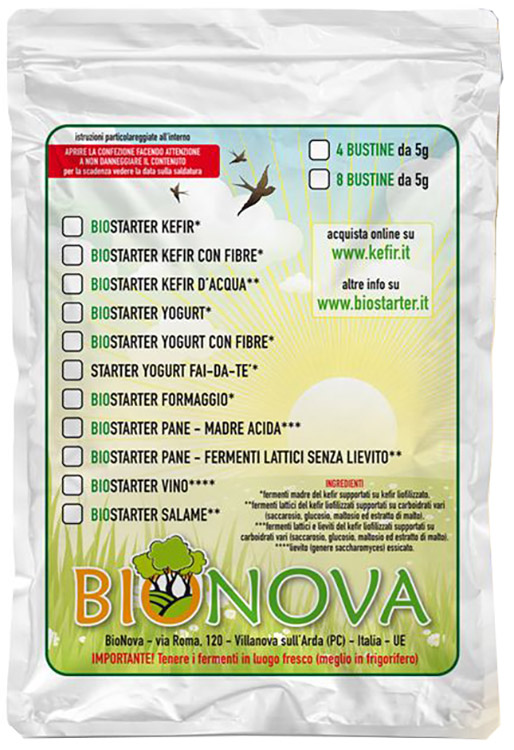 BIOSTARTER PER KEFIR D'ACQUA - Farmacia Murachelli Di Putelli dr. Giovanni