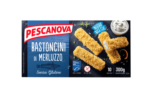 PESCANOVA BASTONCINI DI MERLUZZO 10 PEZZI DA 30 G - Farmacia Murachelli Di Putelli dr. Giovanni