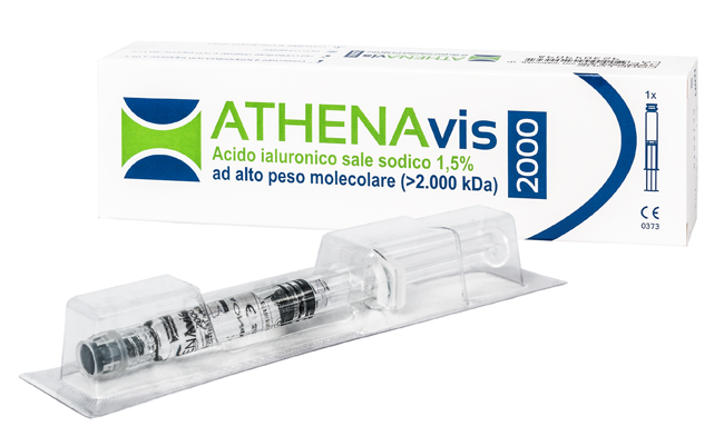 SIRINGA INTRA-ARTICOLARE ATHENAVIS 2000 ACIDO IALURONICO 1,5% 30MG 2 ML - Farmacia Murachelli Di Putelli dr. Giovanni