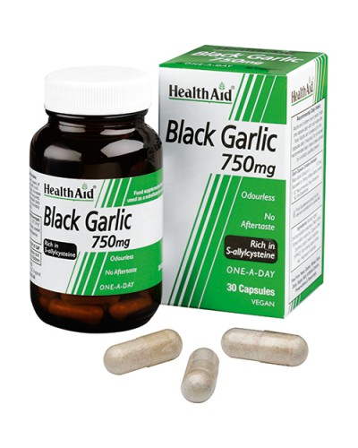 BLACK GARLIC 750MG 30 CAPSULE - Farmacia Murachelli Di Putelli dr. Giovanni