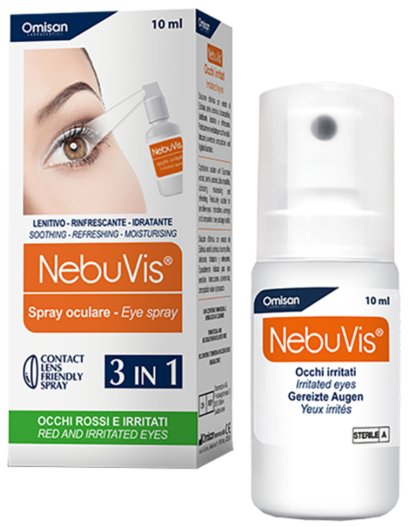 NEBUVIS OCCHI IRRITATI SPRAY 10 ML 1 PEZZO - Farmacia Murachelli Di Putelli dr. Giovanni