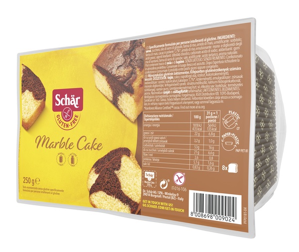 SCHAR MARBLE CAKE SENZA LATTOSIO 250 G - Farmacia Murachelli Di Putelli dr. Giovanni