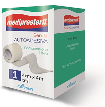 BENDA ADESIVA MEDIPRESTERIL 4X400CM - Farmacia Murachelli Di Putelli dr. Giovanni