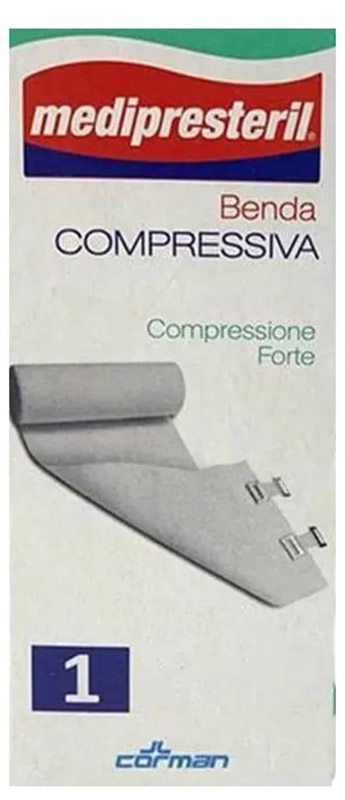 BENDA MEDIPRESTERIL COMPRESSIONE FORTE M4,5X10CM TESI - Farmacia Murachelli Di Putelli dr. Giovanni