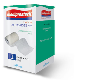 BENDA ADESIVA MEDIPRESTERIL 8X400 CM - Farmacia Murachelli Di Putelli dr. Giovanni