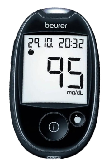 BEURER GLUCOMETRO GL44 METER MG/DL NERO - Farmacia Murachelli Di Putelli dr. Giovanni