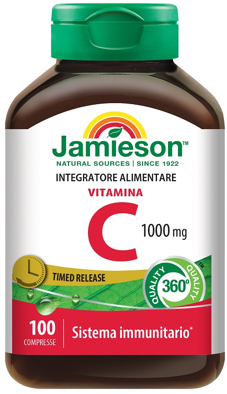 JAMIESON VITAMINA C 1000 TIMED RELEASE 100 COMPRESSE BARATTOG - Farmacia Murachelli Di Putelli dr. Giovanni