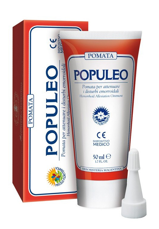 POPULEO POMATA EMORROIDI 50 ML - Farmacia Murachelli Di Putelli dr. Giovanni