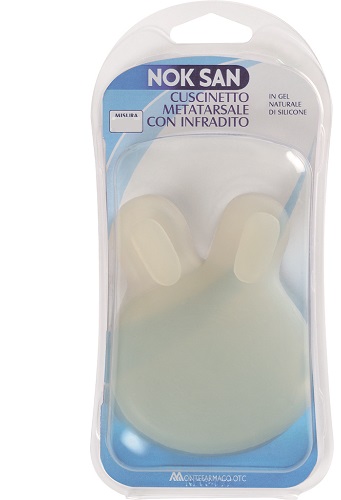 NOK SAN GEL CUSCINETTO METATARSALE CON INFRADITO S/M - Farmacia Murachelli Di Putelli dr. Giovanni