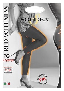 RED WELLNESS 70 LEGGINS NERO 4L - Farmacia Murachelli Di Putelli dr. Giovanni