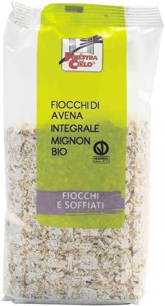 FIOCCHI DI AVENA INTEGRALE MIGNON BIO 500 G - Farmacia Murachelli Di Putelli dr. Giovanni