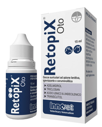 RETOPIX OTO GOCCE AURICOLARI FLACONE CONTAGOCCE 15 ML - Farmacia Murachelli Di Putelli dr. Giovanni