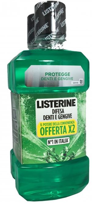 LISTERINE DIFESA DENTI E GENGIVE BUNDLE 2 X 500 ML - Farmacia Murachelli Di Putelli dr. Giovanni