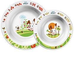 AVENT SET 2 PIATTI FONDI 6 MESI+ - Farmacia Murachelli Di Putelli dr. Giovanni