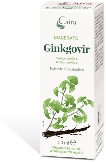 CAIRA GINKGOVIR MACERATO IDROALCOLICO GOCCE 50 ML - Farmacia Murachelli Di Putelli dr. Giovanni