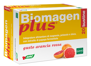 BIOMAGEN PLUS ARANCIA ROSSA 20 BUSTE ASTUCCIO 100 G - Farmacia Murachelli Di Putelli dr. Giovanni