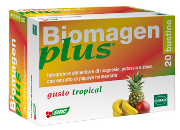 BIOMAGEN PLUS TROPICAL 20 BUSTE ASTUCCIO 100 G - Farmacia Murachelli Di Putelli dr. Giovanni