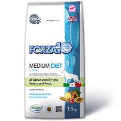 FORZA 10 MEDIUM DIET CON CERVO E PATATE PER CANI DI MEDIA TAGLIA 12 KG - Farmacia Murachelli Di Putelli dr. Giovanni