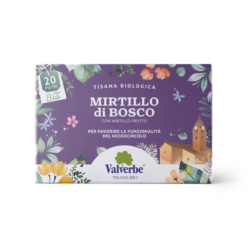 TISANA MIRTILLO DI BOSCO BIO 20 FILTRI - Farmacia Murachelli Di Putelli dr. Giovanni