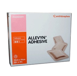 MEDICAZIONE ALLEVYN ADHESIVE 10 CM X 10 CM 10 PEZZI - Farmacia Murachelli Di Putelli dr. Giovanni
