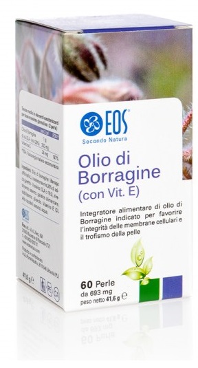 EOS OLIO BORRAGINE 60 PERLE 690MG - Farmacia Murachelli Di Putelli dr. Giovanni