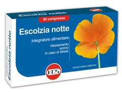 ESCOLZIA NOTTE 60 COMPRESSE - Farmacia Murachelli Di Putelli dr. Giovanni