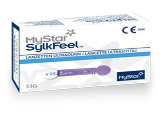 LANCETTE PUNGIDITO MYSTAR SYLKFEEL LANCETS 33 GAUGE 50 PEZZI - Farmacia Murachelli Di Putelli dr. Giovanni
