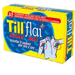 TILL FLAI ASSORBENTI ASCELLARI 10 PEZZI - Farmacia Murachelli Di Putelli dr. Giovanni
