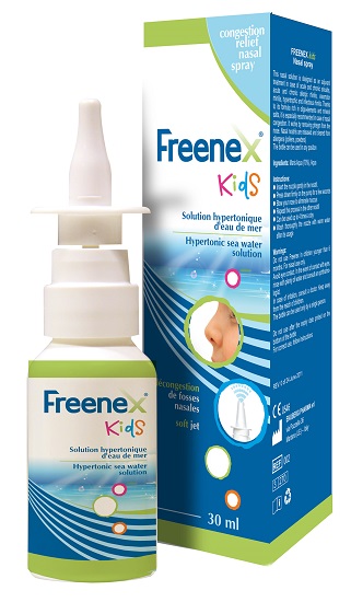 FREENEX IPERTONICO KIDS SPRAY NASALE CON ACQUA DI MARE 30 ML - Farmacia Murachelli Di Putelli dr. Giovanni