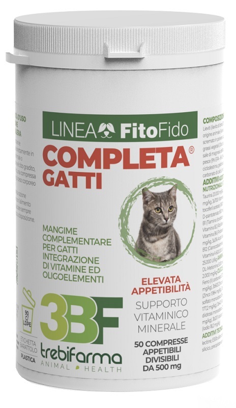 COMPLETA GATTI 50 COMPRESSE BARATTOLO 25 G - Farmacia Murachelli Di Putelli dr. Giovanni