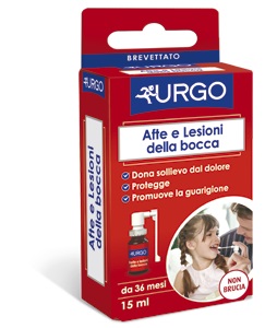 URGO SPRAY PER AFTE E LESIONI DELLA BOCCA 15 ML - Farmacia Murachelli Di Putelli dr. Giovanni