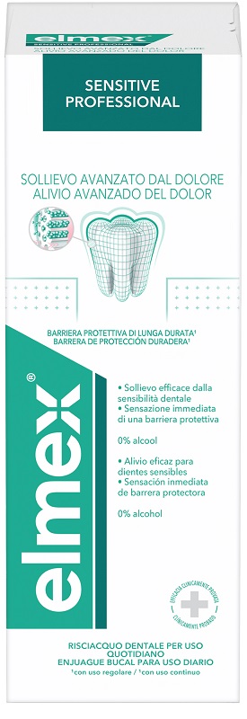 ELMEX SENTITIVE PROFESSIONAL COLLUTORIO 400 ML - Farmacia Murachelli Di Putelli dr. Giovanni