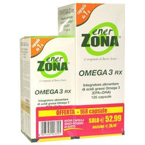 ENERZONA OMEGA 3 RX 120+48 CAPSULE OFFERTA CONVENIENZA - Farmacia Murachelli Di Putelli dr. Giovanni