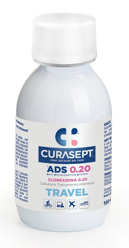 CURASEPT COLLUTORIO 0,20 ADS TRAVEL 100 ML - Farmacia Murachelli Di Putelli dr. Giovanni