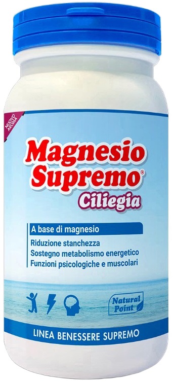 MAGNESIO SUPREMO CILIEGIA POLVERE 150 G - Farmacia Murachelli Di Putelli dr. Giovanni