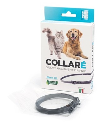 COLLARE' COLLARE PER CANI E GATTI AD AZIONE PROFUMANTE NERO CON OLIO DI NEEM - Farmacia Murachelli Di Putelli dr. Giovanni