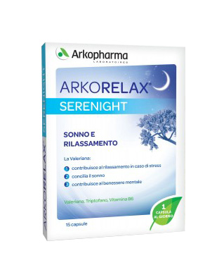 ARKORELAX SERENIGHT 15 CAPSULE - Farmacia Murachelli Di Putelli dr. Giovanni